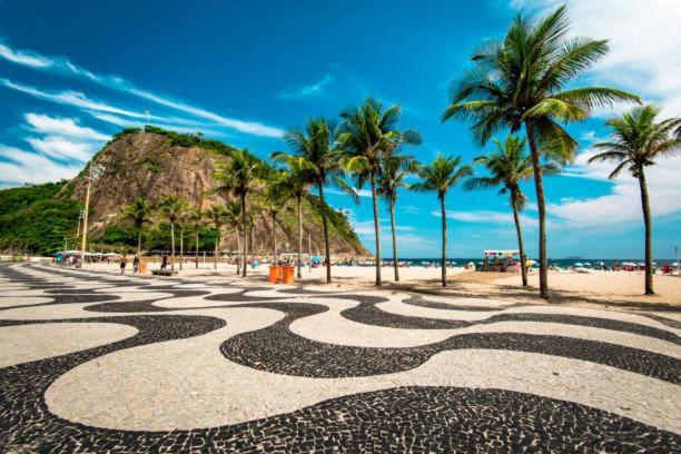 Copacabana-praia E Vista De Area Rio de Janeiro